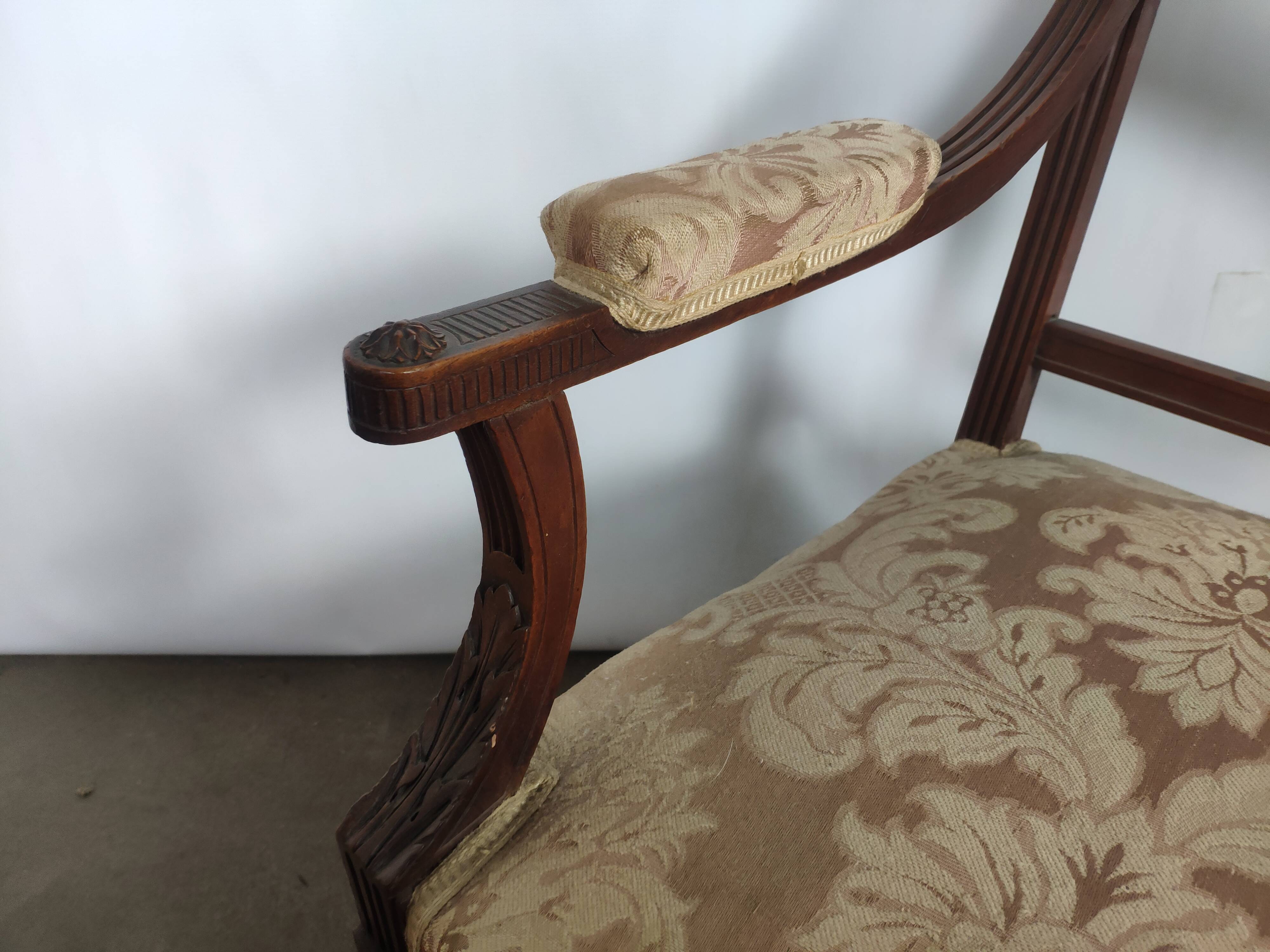 Louis XVI-style bench