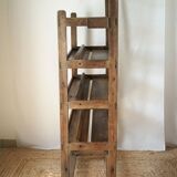 Vintage rolling shelf craft furniture