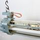 Industrial East German Fluorescent Tube Light From Leuchtenbau Wittenberg, 1980s