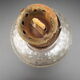Oil lamp with mirror reflector
