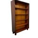 Vintage wooden shallow shelf/display case/bookcase