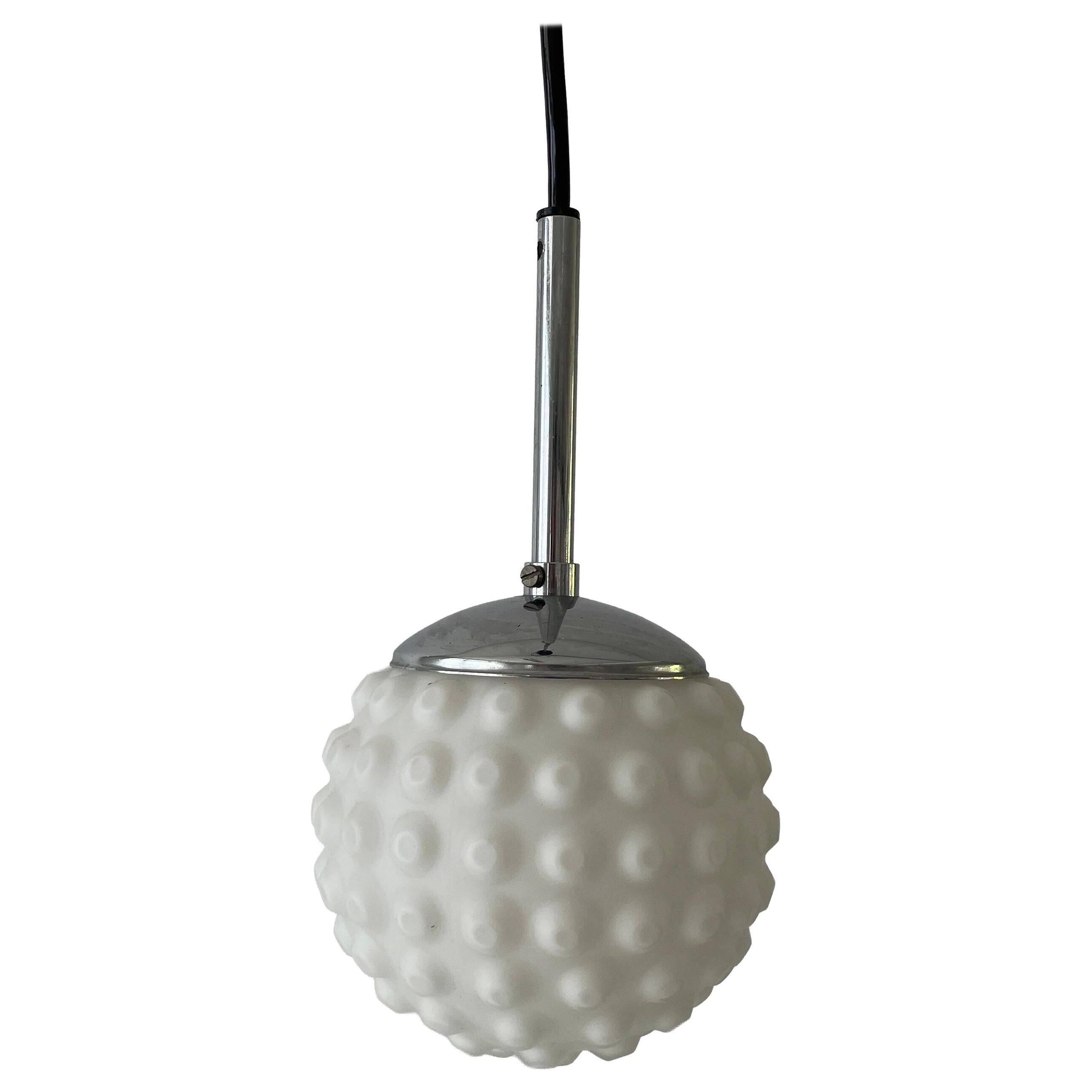 Small Ball and Ball glass ceiling light by Rolf Krüger for Staff, 1970s, Germany.