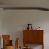 Brutalist Sculptural Trunk Armchair from the Mid-Century in Solid Pine, Swedish, 1960