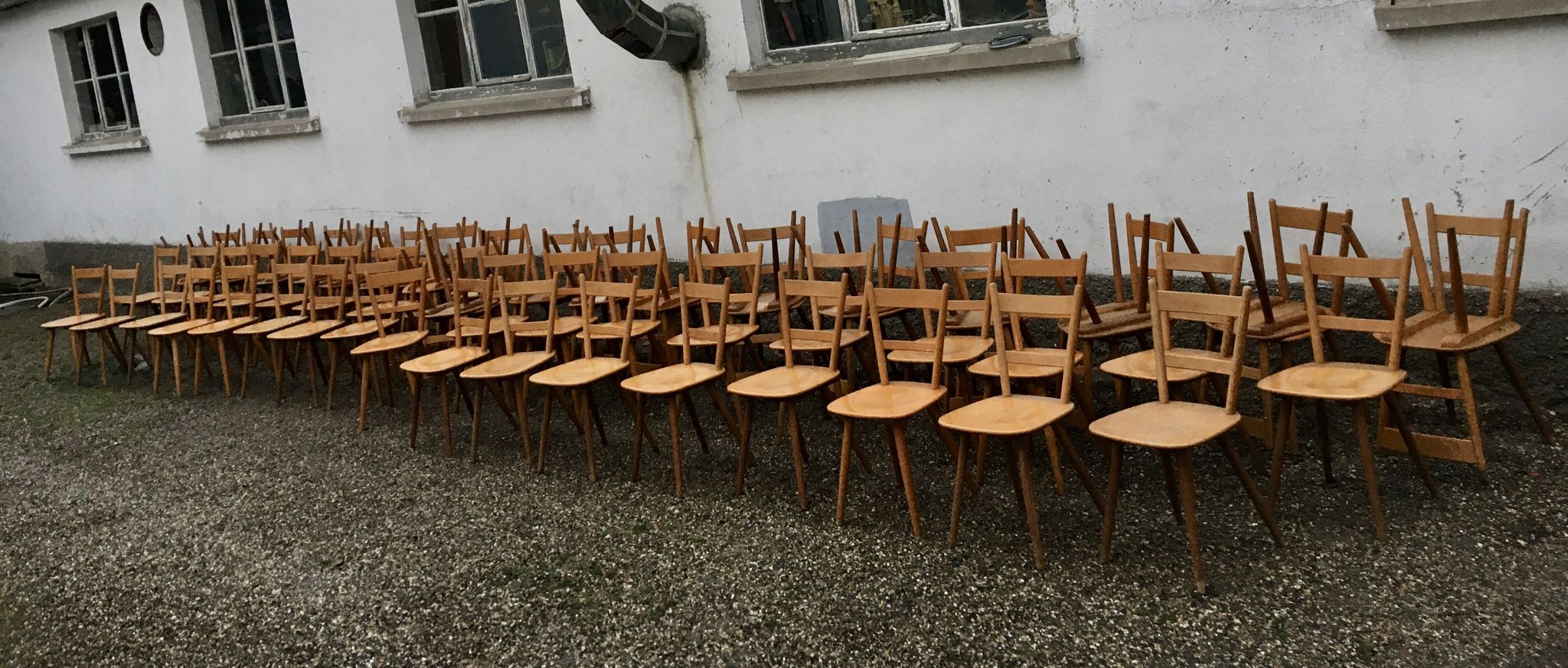 Chair of 50 chairs bistro 1960