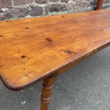 Table de ferme en sapin