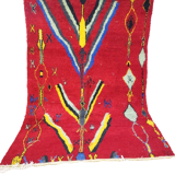 Moroccan carpet red 298x198cm