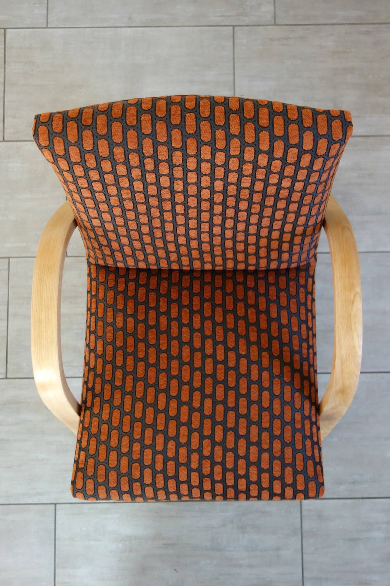 Pair of Bow Wood armchairs by Steiner, 1950s