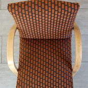 Paire de fauteuils Bow Wood par Steiner, années 50