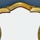 Mirror in gilded painted wood - 1960s