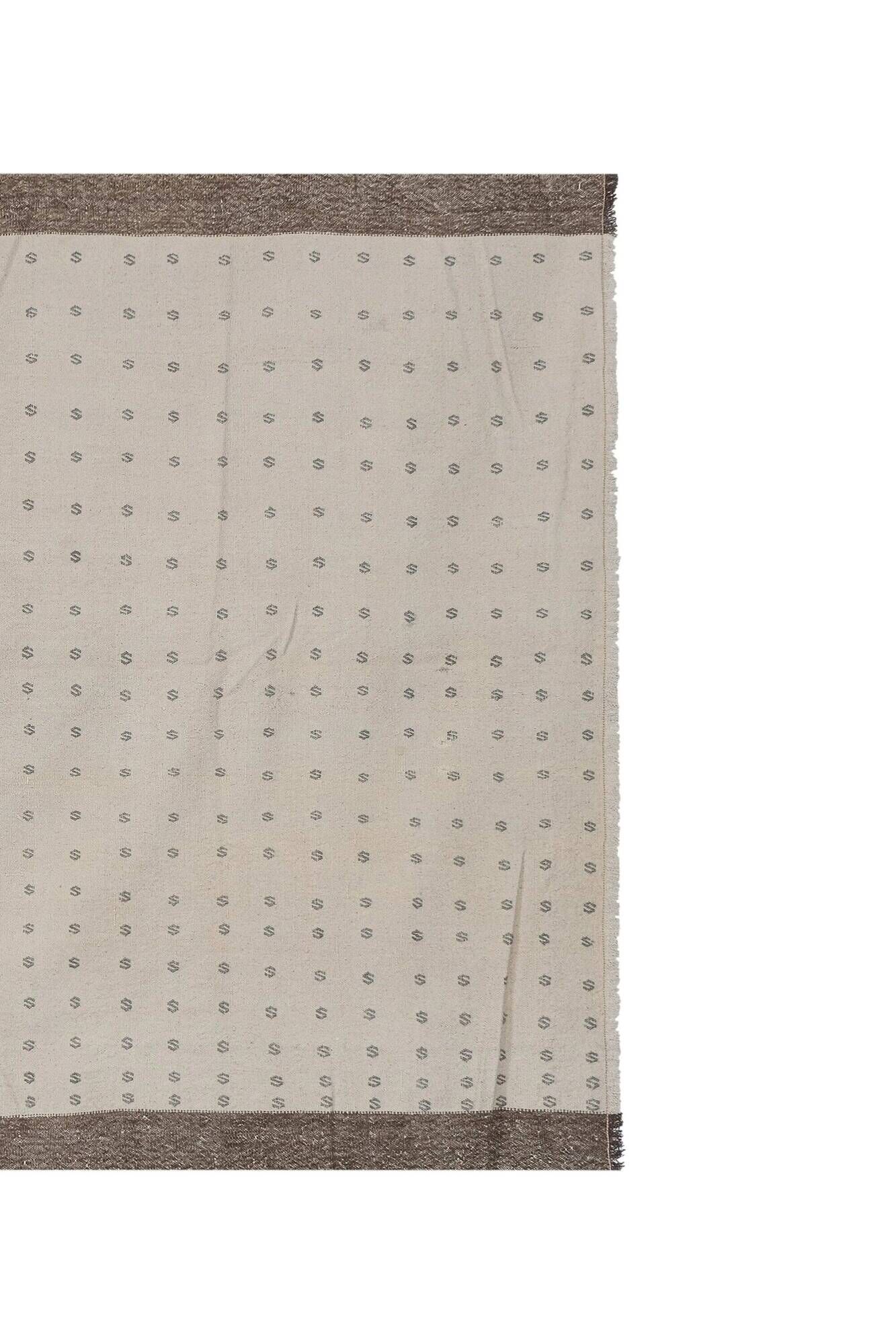 Vintage Turkish kilim, handwoven, 162x230 cm.