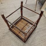 Bamboo side table