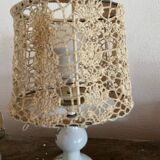 Moustier porcelain lamp