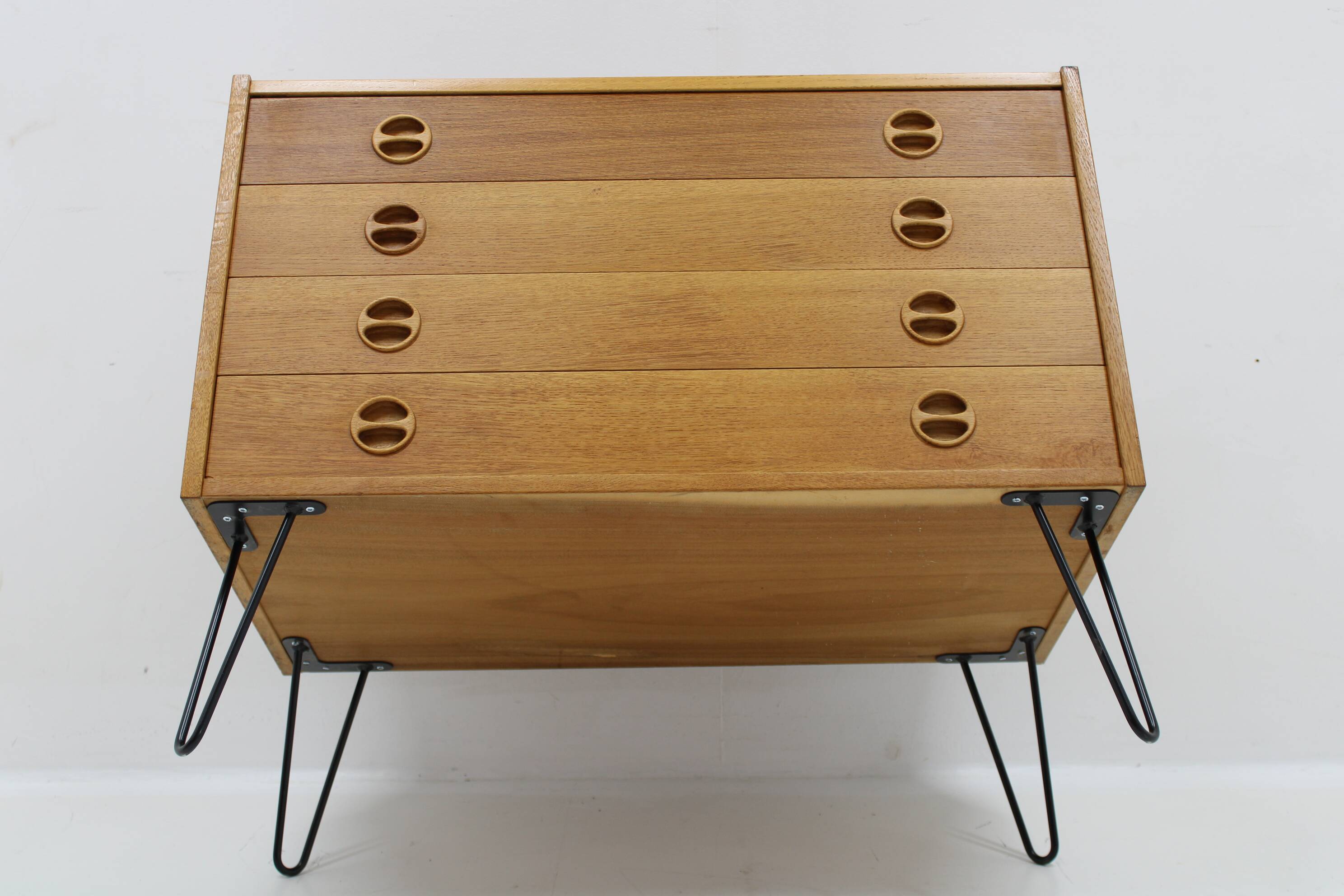 1960s Upcycled Oak Chest of Drawers, Denmark