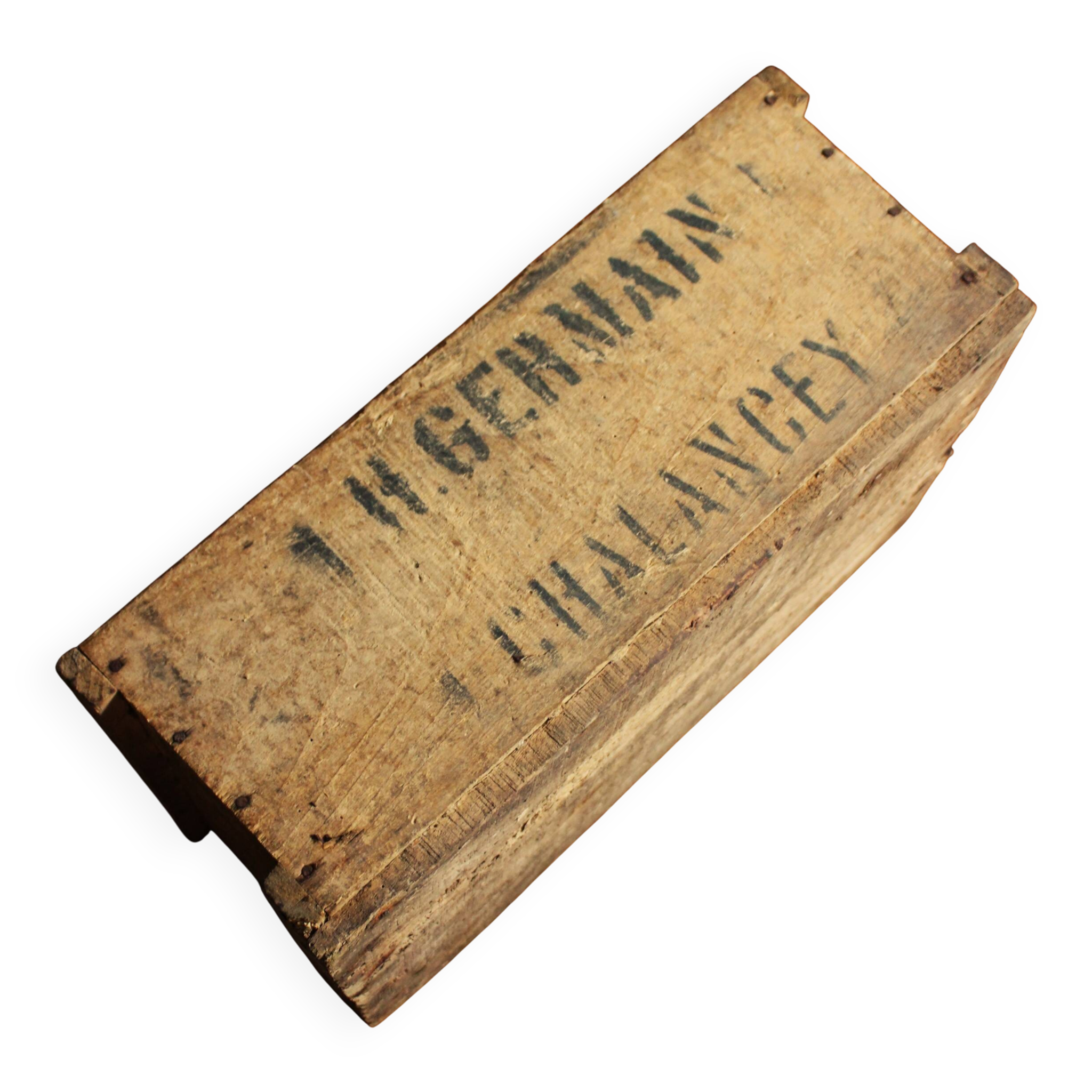 Wooden box storage furniture Germain