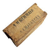 Wooden box storage furniture Germain