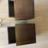 Teak bedside table