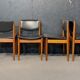 Set of 4 chairs France & Son model 197