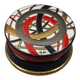 Round Roller Coaster Box in Longwy Enamel by Catherine Lhoir
