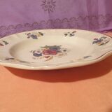 3 flat plates 3 soup plates Agreste Digoin Sarreguemines