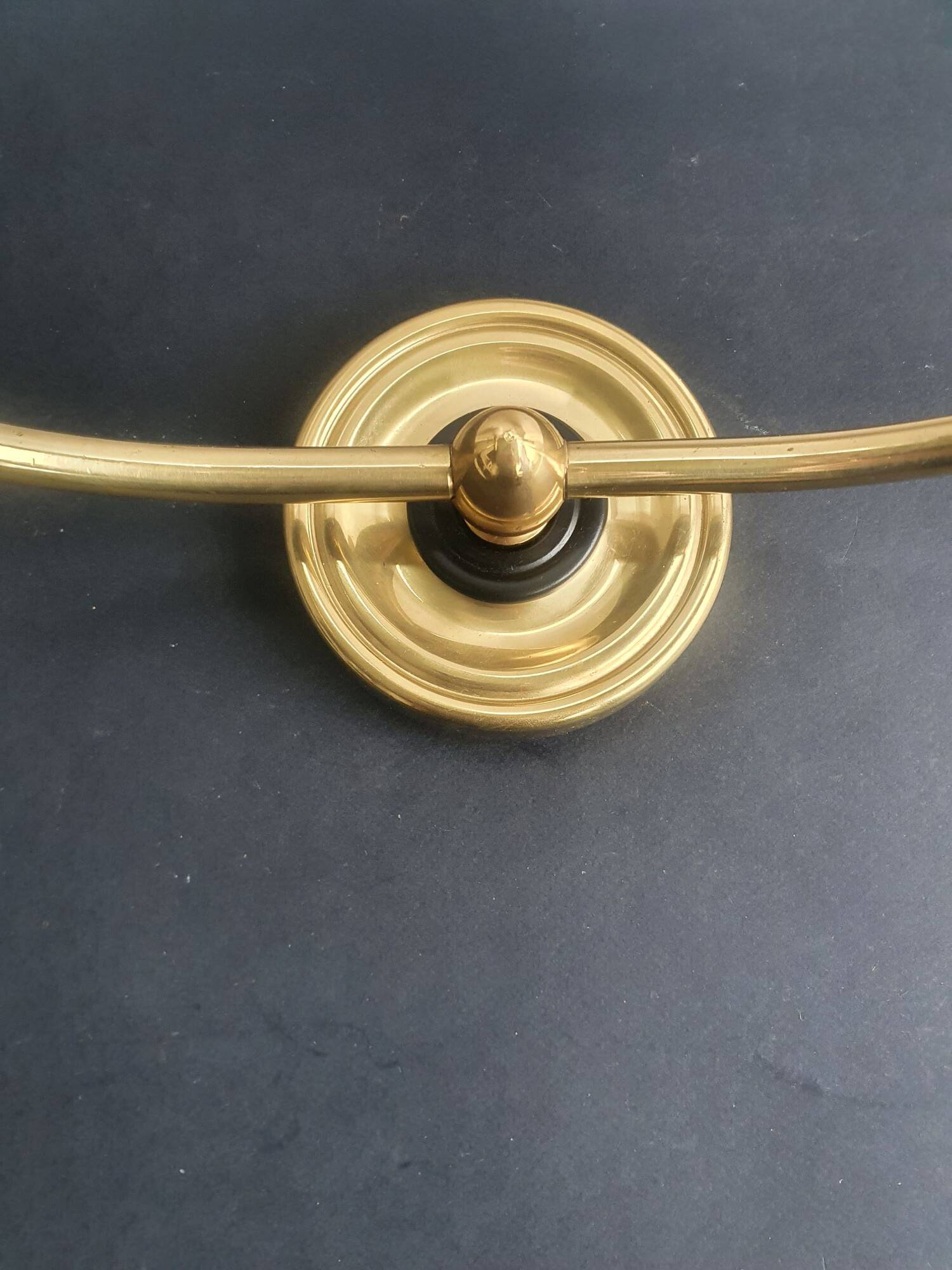 Pair of large torch-style wall sconces from the 1950s