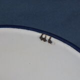 Small bowl pot in vintage enamelled sheet metal