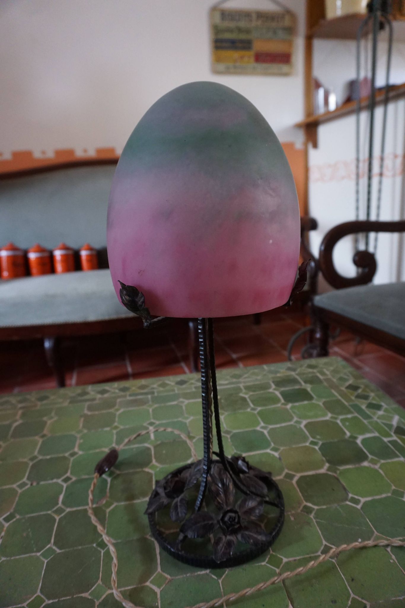 Antique Art Deco Lamp