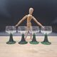Set of 4 Roemer wine glasses