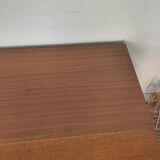 Scandinavian teak and metal sideboard