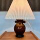 Vintage Italian Murano glass amphora-shaped table lamp, 1950s