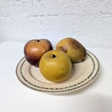 U & Cie Sarreguemines pedestal plate - Carlos model