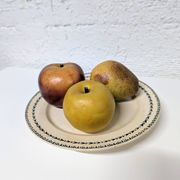 U & Cie Sarreguemines pedestal plate - Carlos model