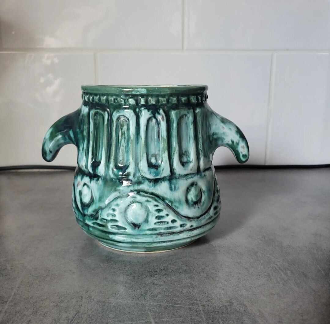 Zoomorphic Ceramic Vase Atelier Dieulefit Vintage