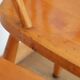 4 Scandinavian beech chairs