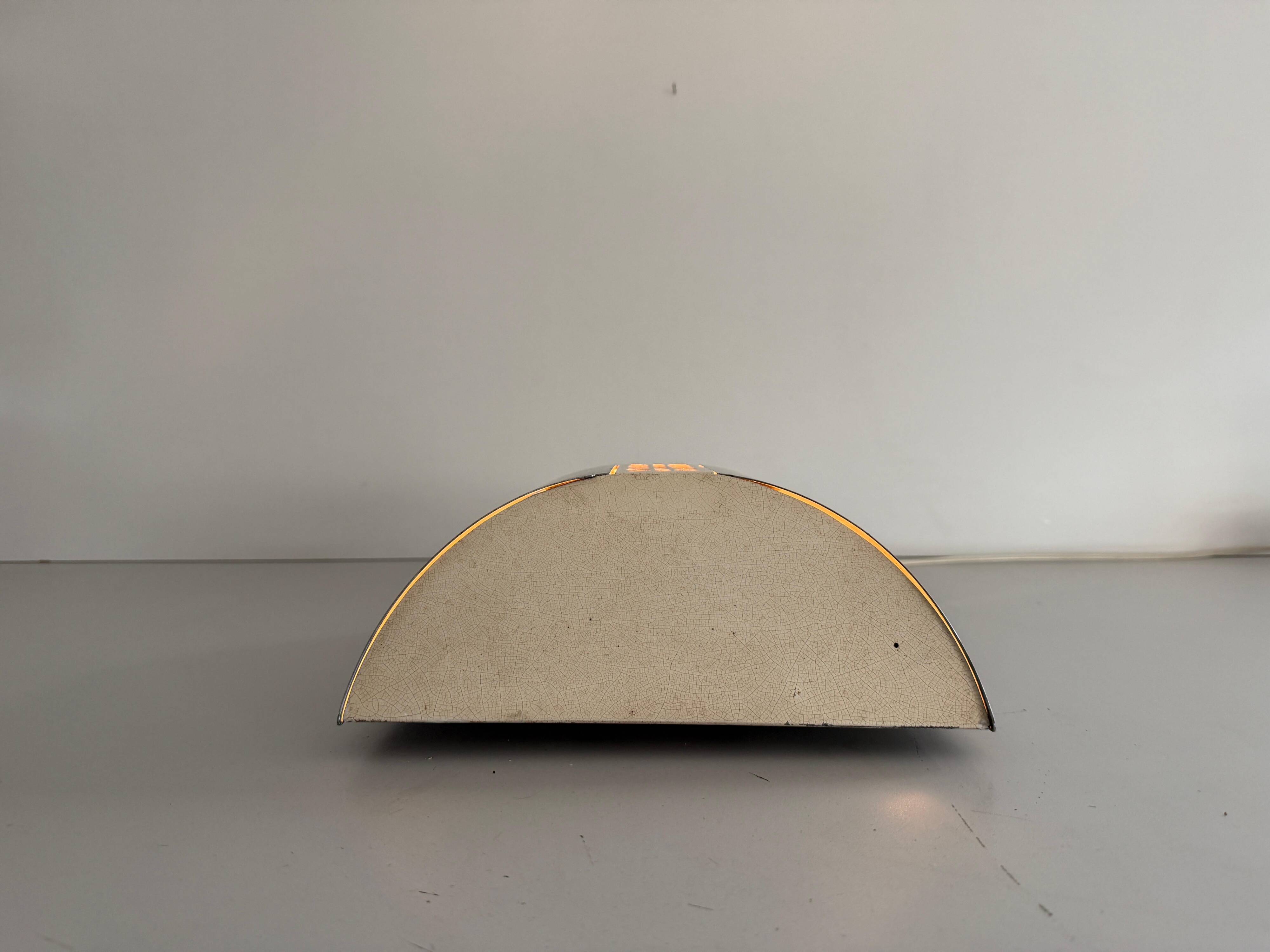 Applique en métal du milieu du siècle, 1960, Italie