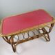Vintage bamboo coffee table, Rohe Noordwolde, 1960s/70s