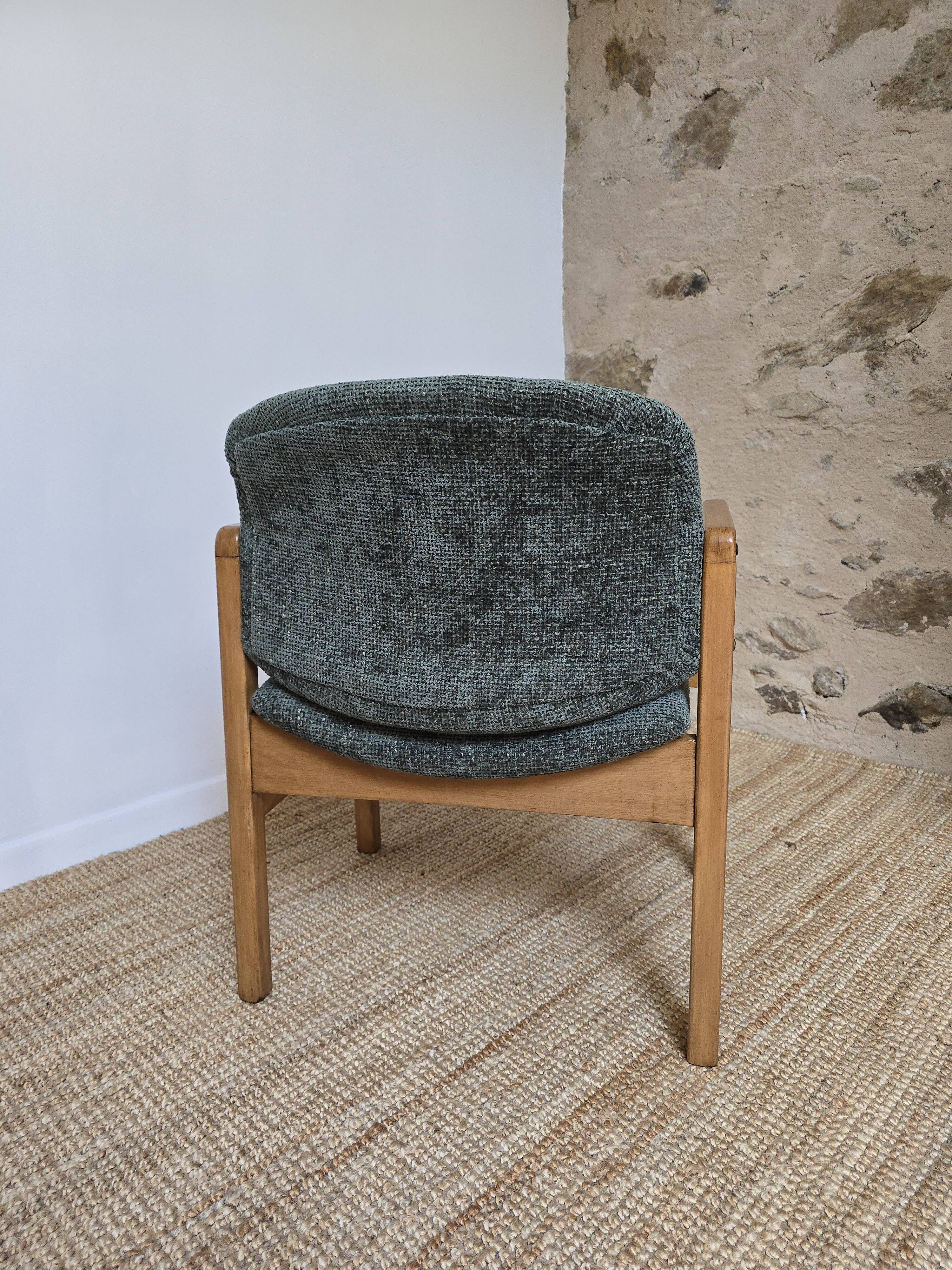 Fauteuil attribué à Michel Mortier édition Steiner