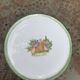 Limoges France cake dish, hand decorated, hand painted, vintage