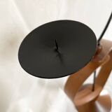 Danish teak candle holder