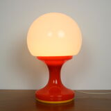 Midcentury All glass Table Lamp for Valasske Mezirici, Czechoslovakia, 1970s