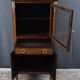 Rosewood and rosewood marquetry display cabinet, Louis XVI style – first part of the 20th century
