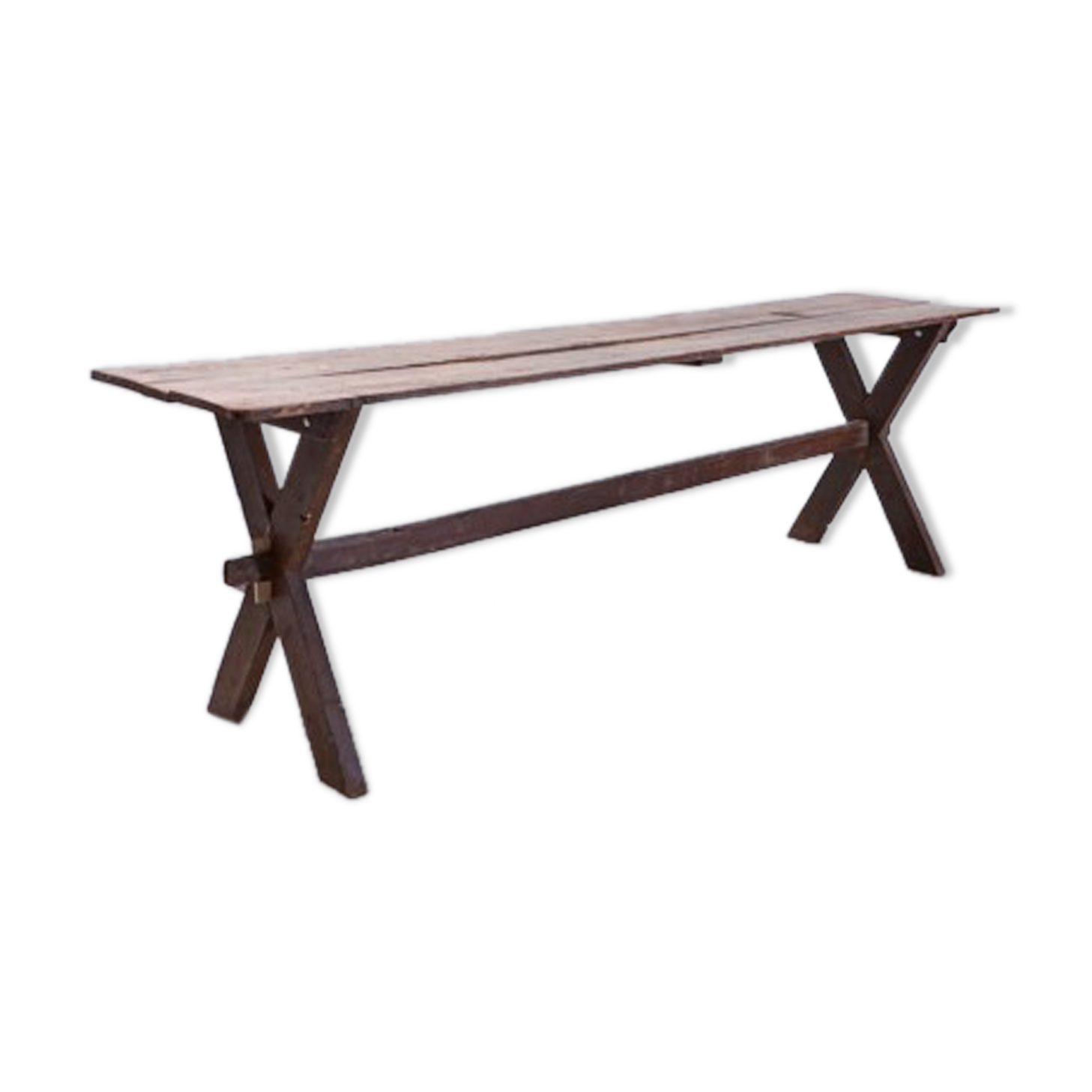 Longue table en bois | Selency