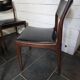 6 vintage rosewood chairs from the 60s