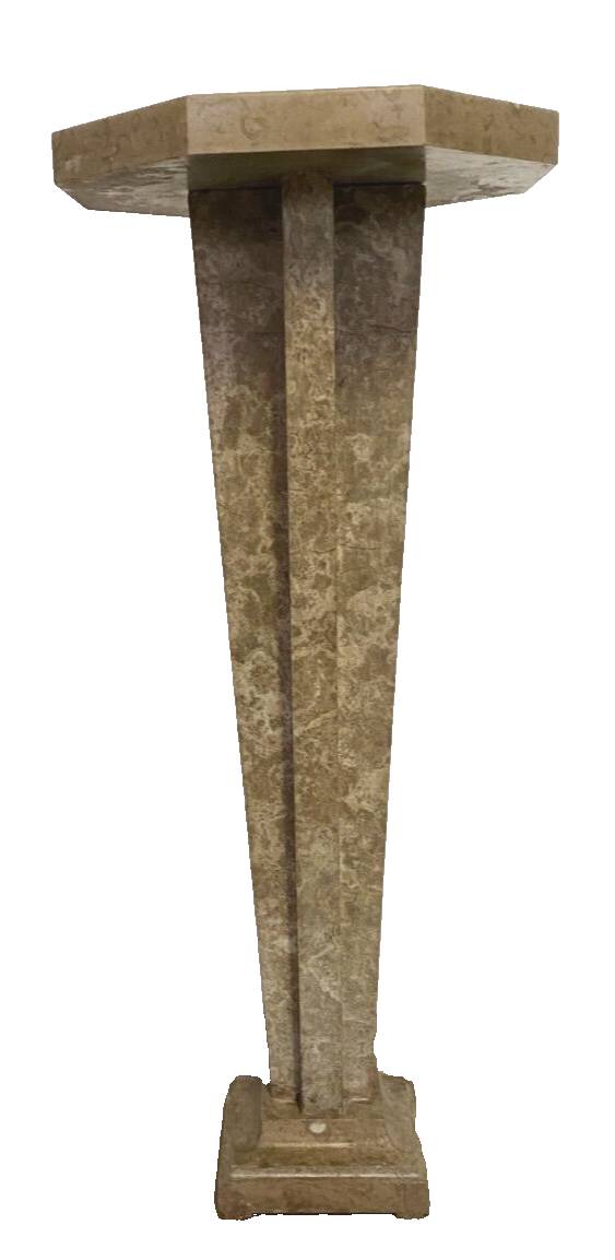 Art Deco marble side table with octagonal top, 20th century