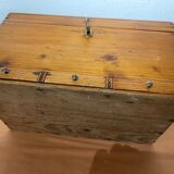 Old travel trunk, with 3 small drawers