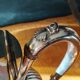 Silver-plated coffee pot and water jug. (2 items)