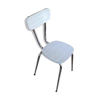 White Formica chair