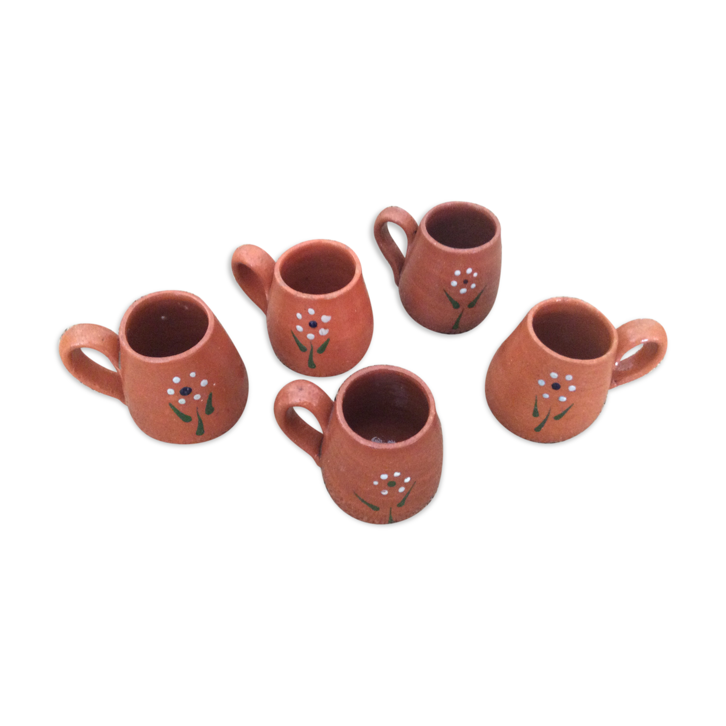 Série de 5 tasses à café