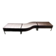 Modular sofa, Vintage leather sofa from the 60s, 70s
