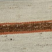 Tapis Kilim marron et beige 2x8, 71x260 cm
