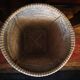 Basket in woven rattan, 1920s-1930s
